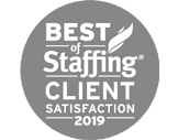 Best of Staffing Client Satisfaction 2019
