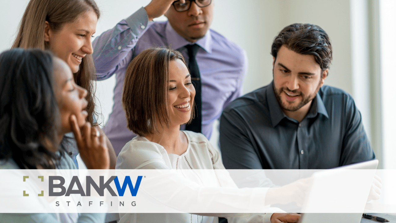 BANKW Staffing survey discovers the largest current gaps in hiring are professional development and compensation