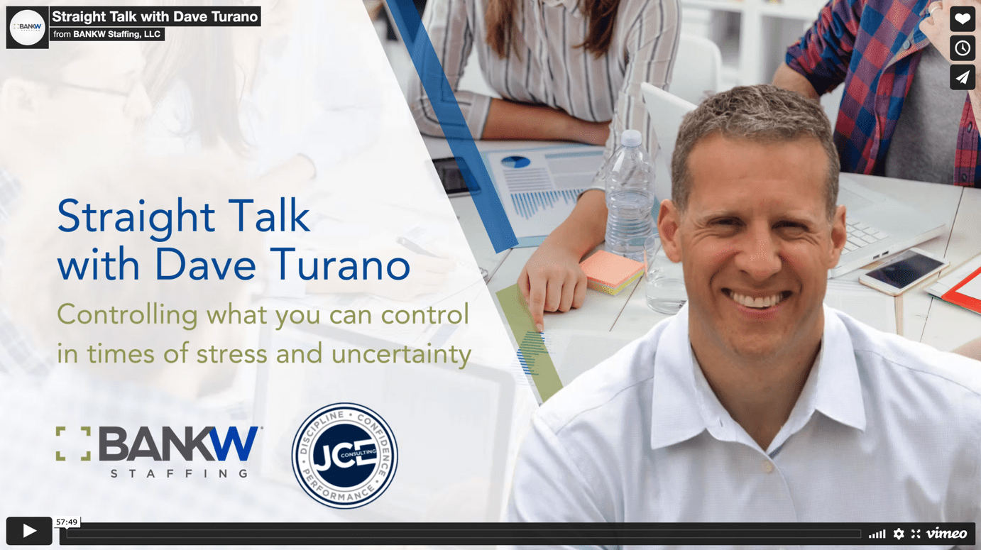 Controlling What You Can Control in Times of Stress and Uncertainty – with Dave Turano