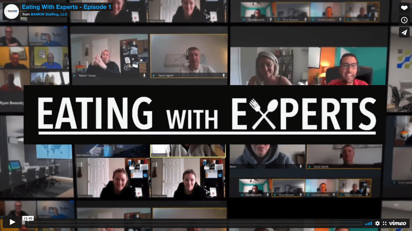 Eating with Experts – Part 1