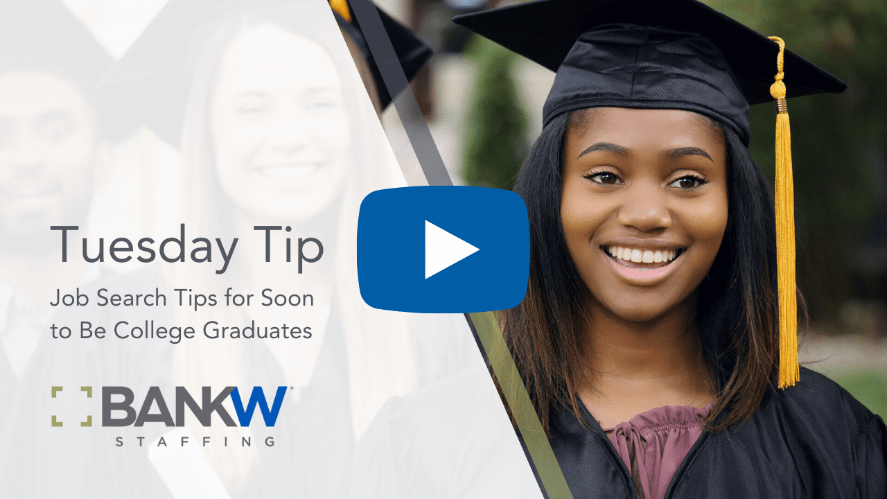 Job Search Tips for Soon to Be College Graduates