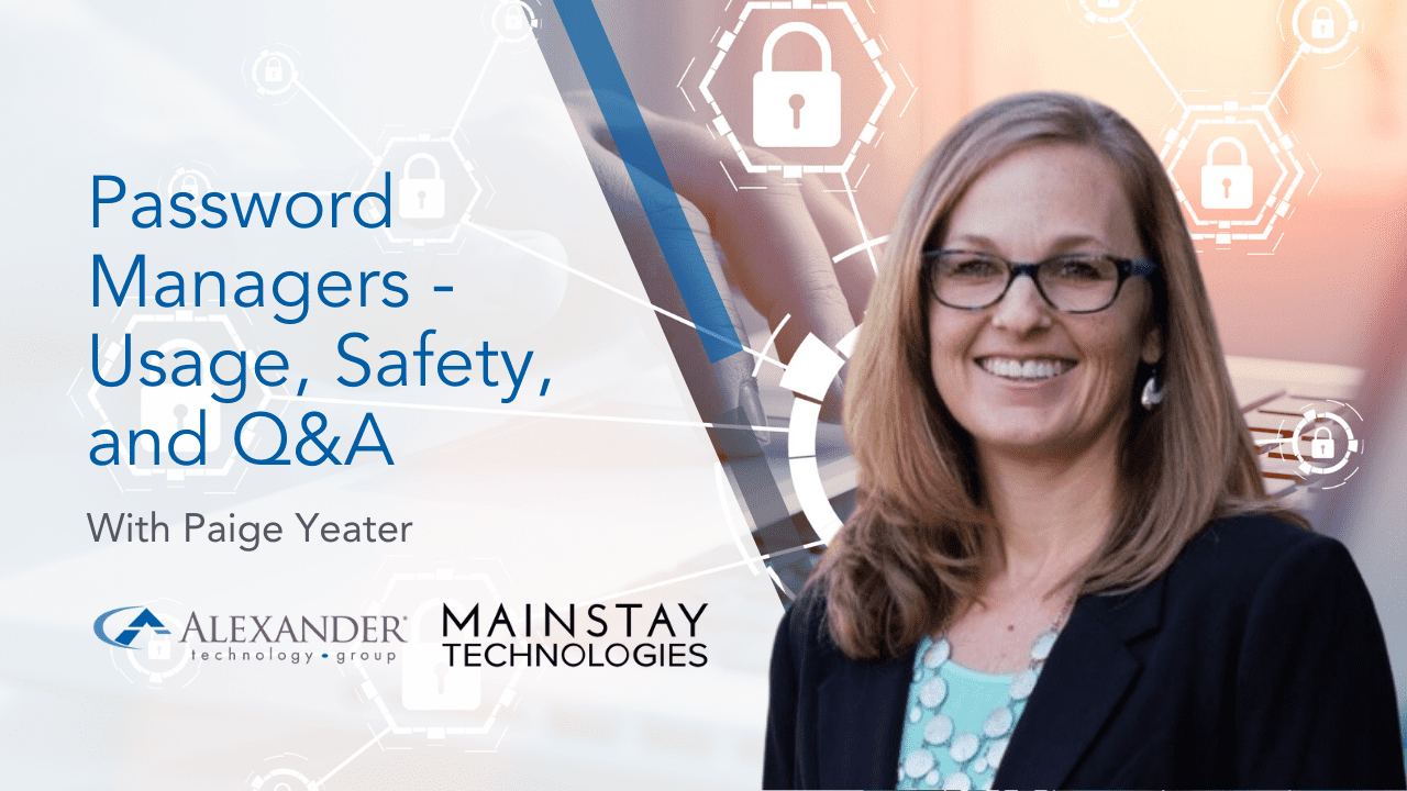 Password Managers with Paige Yeater