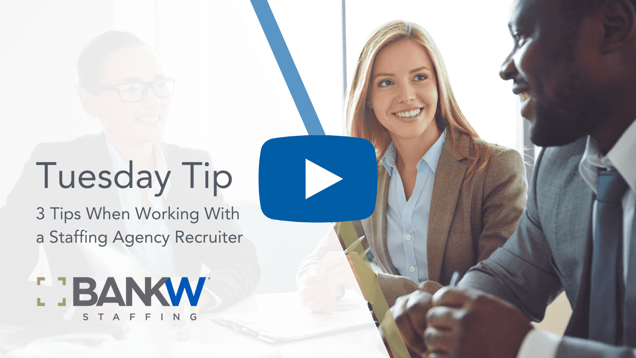 3 Tips When Working With A Staffing Agency Recruiter