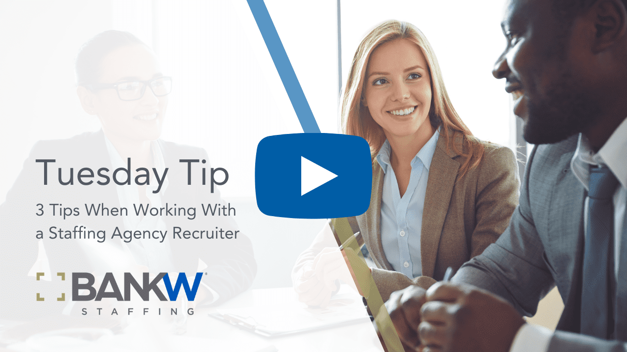 3 Tips When Working With a Staffing Agency Recruiter