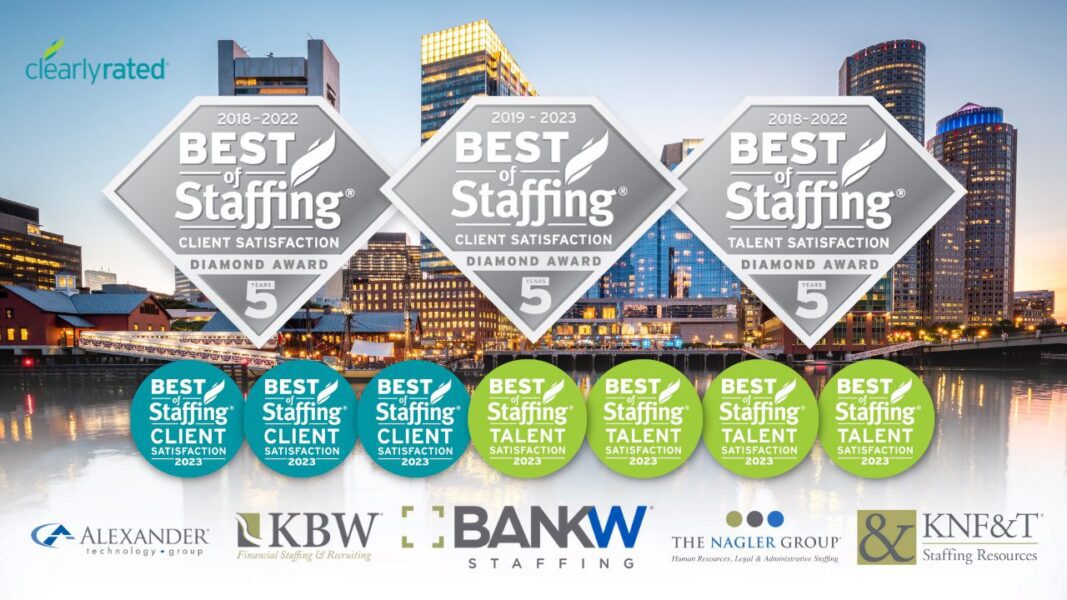 BANKW Staffing Wins 6 Best Of Staffing 2023 Awards from ClearlyRated